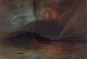 Frederic Edwin Church Aurora Borealis painting